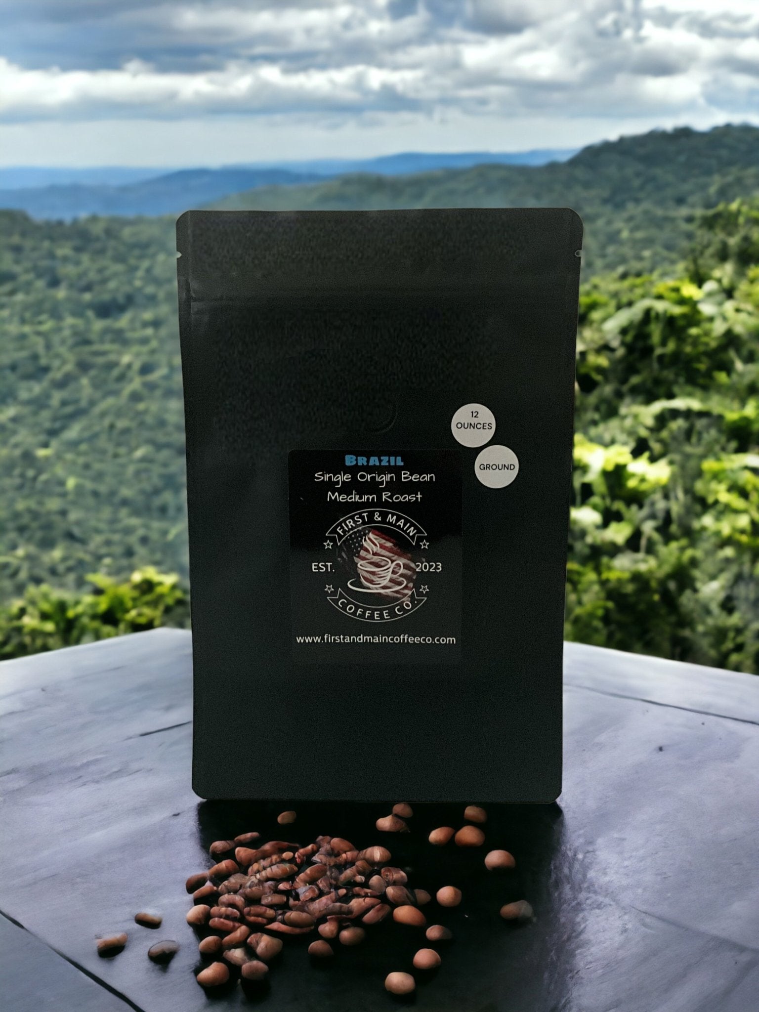 Brazil - Medium Roast Coffee - First & Main Coffee Co.