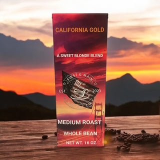 California Gold - Medium Roast Coffee - First & Main Coffee Co.