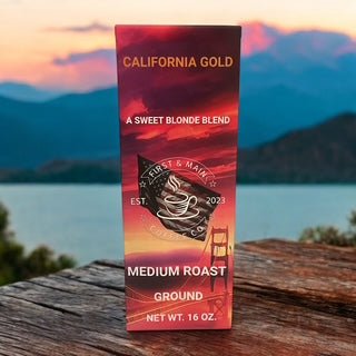 California Gold - Medium Roast Coffee - First & Main Coffee Co.