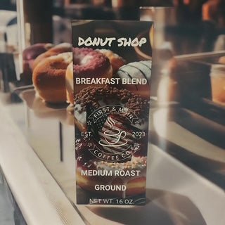 Donut Shop - Medium Roast Coffee - First & Main Coffee Co.