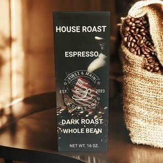 House Roast - Espresso - Dark Roast Coffee - First & Main Coffee Co.