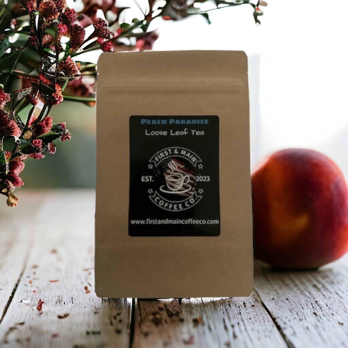 Peach Paradise - Loose Leaf Tea - First & Main Coffee Co.