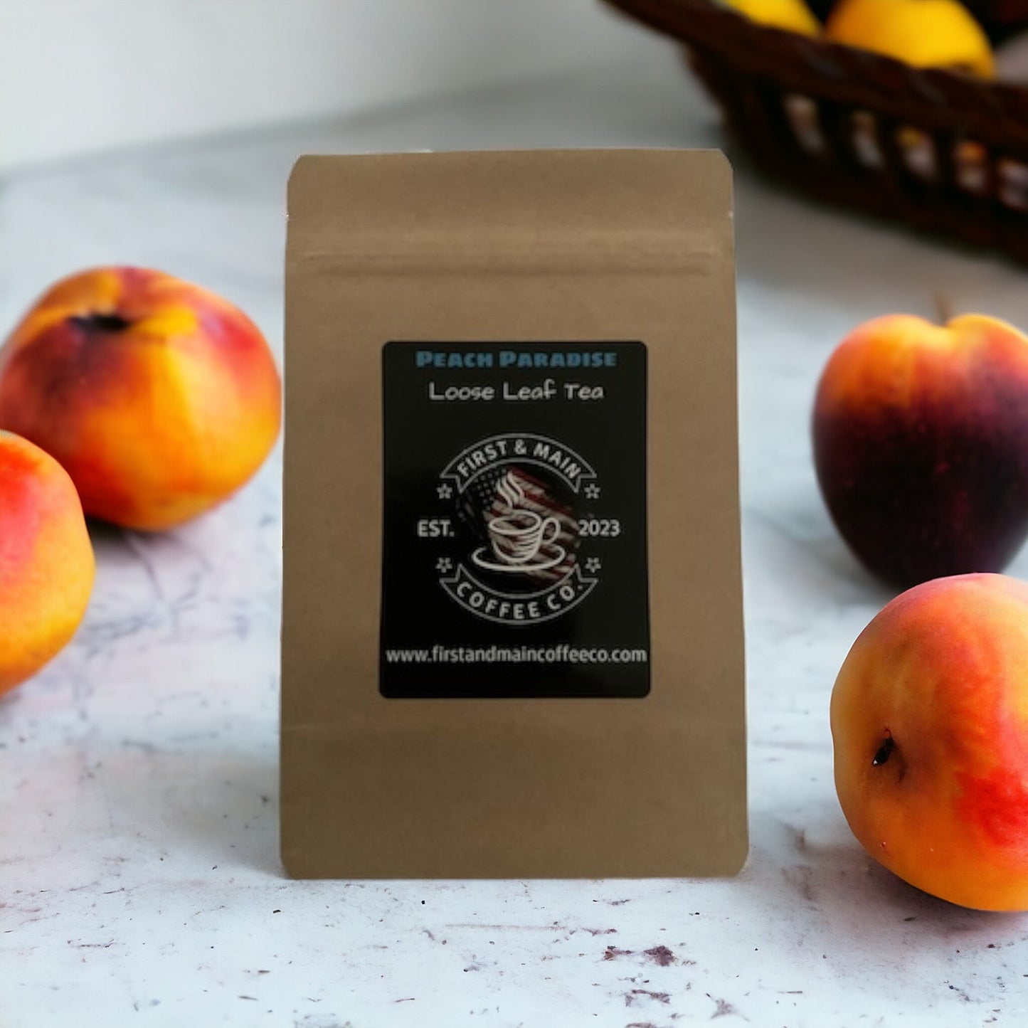 Peach Paradise - Loose Leaf Tea - First & Main Coffee Co.