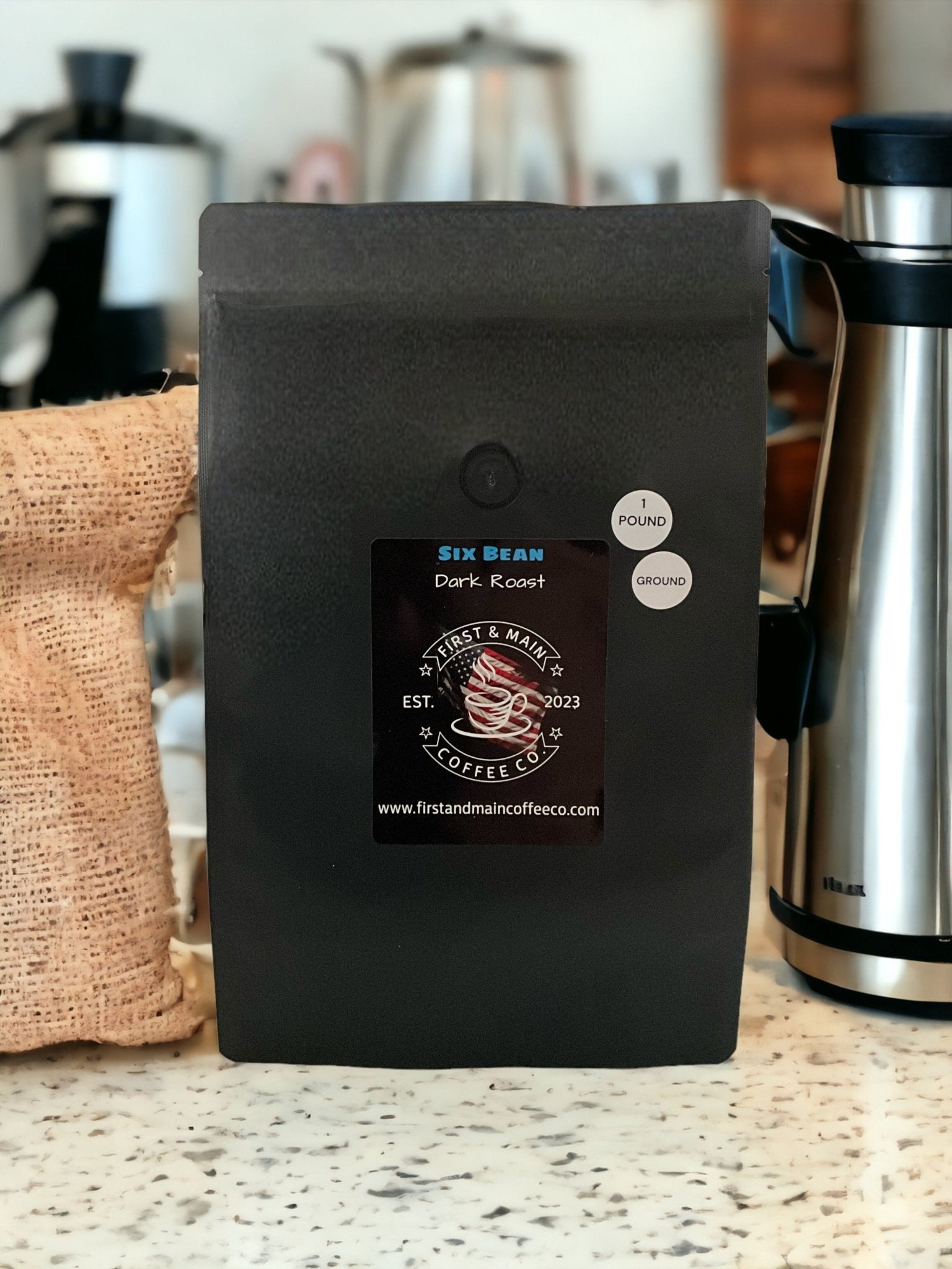 Six Bean - Dark Roast Coffee - First & Main Coffee Co.