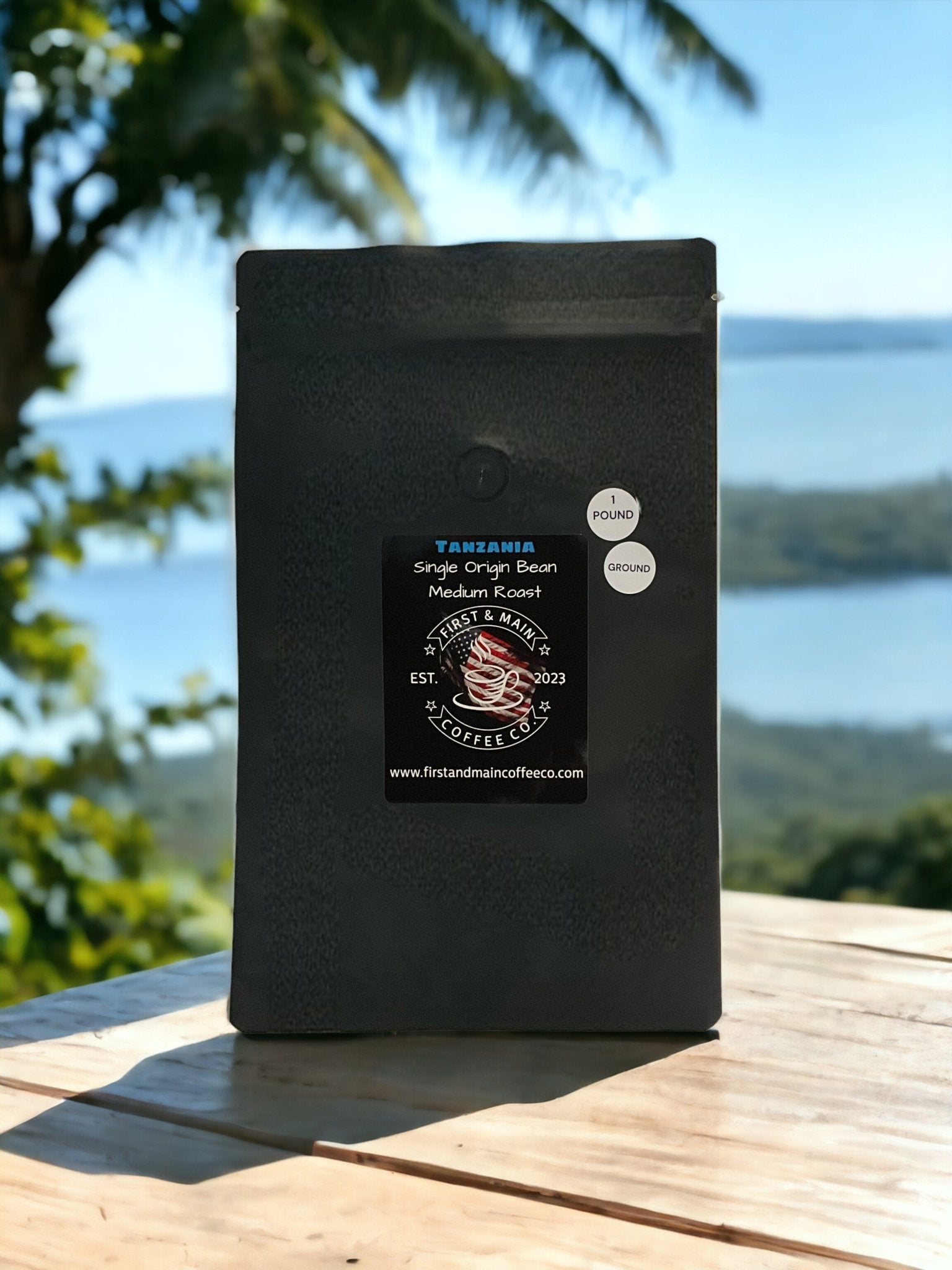 Tanzania - Medium Dark Roast Coffee - First & Main Coffee Co.