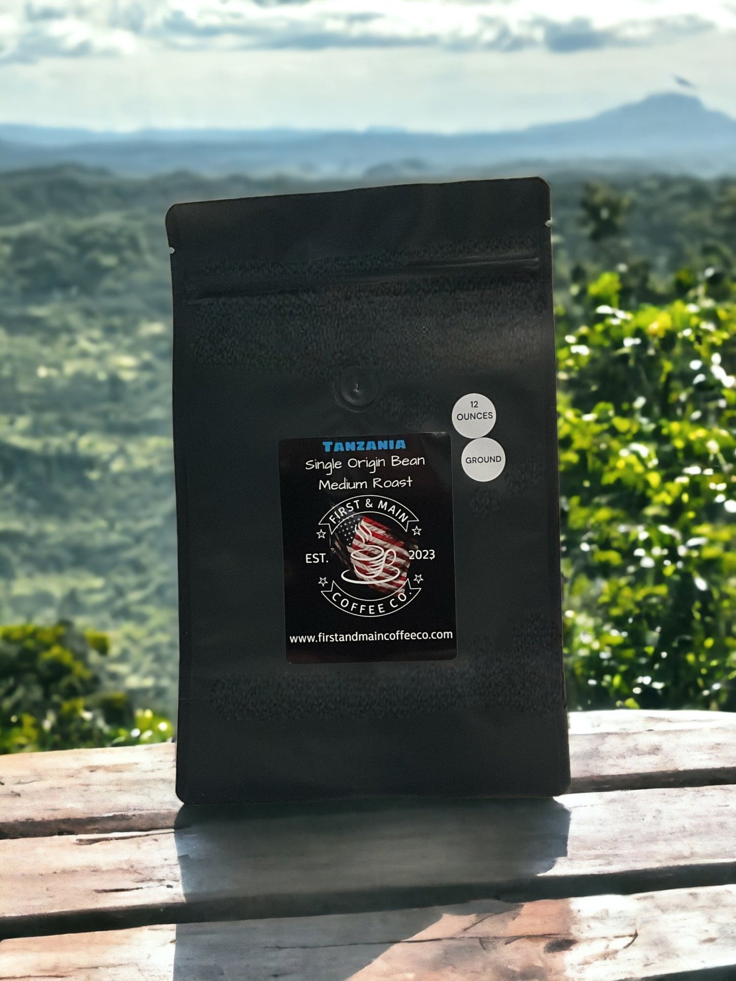 Tanzania - Medium Dark Roast Coffee - First & Main Coffee Co.