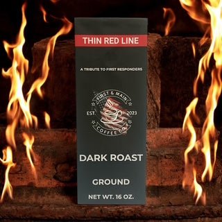 Thin Red Line - Dark Roast Coffee - First & Main Coffee Co.